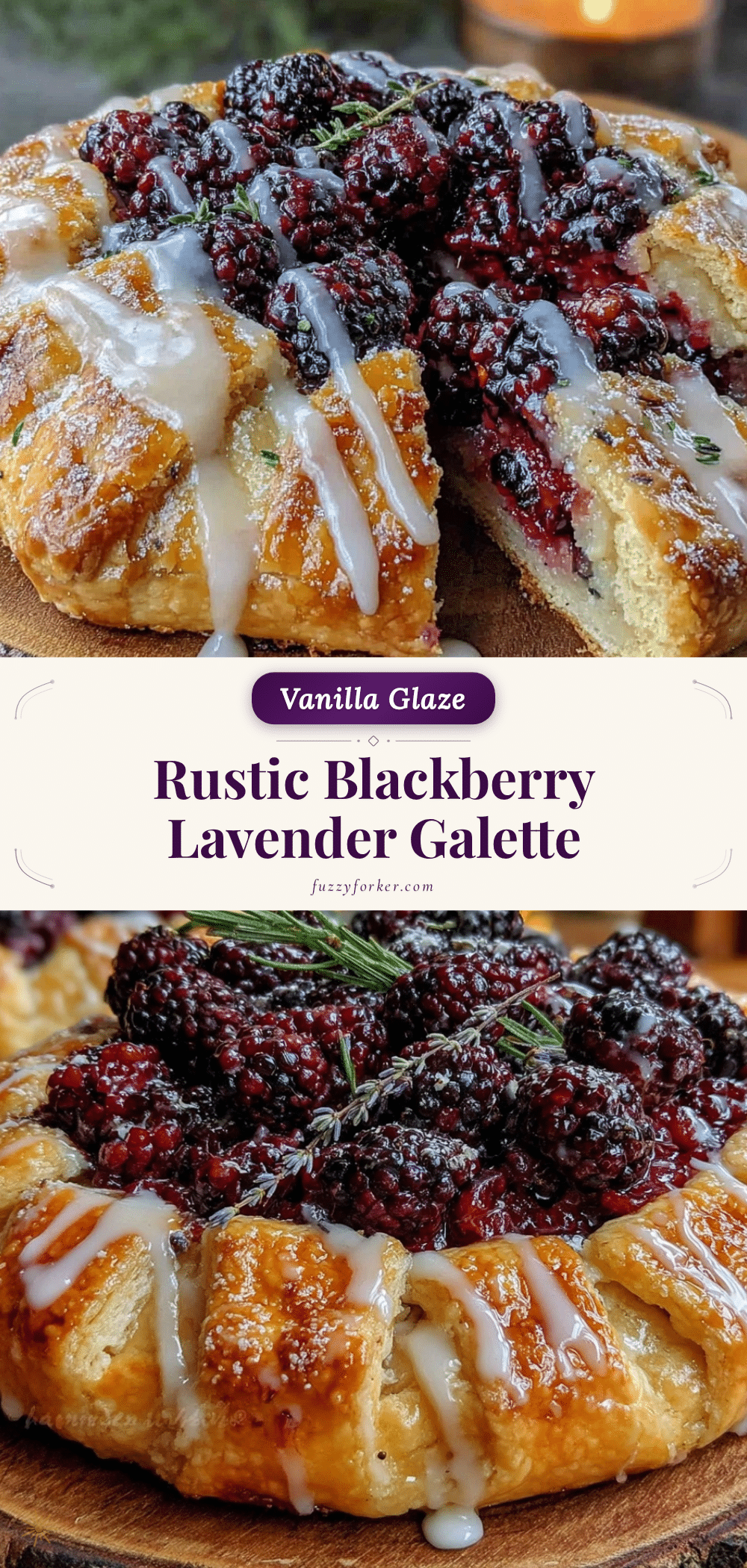 blackberry lavender galette recipe