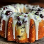 blueberry lemon bundt cake - featured image