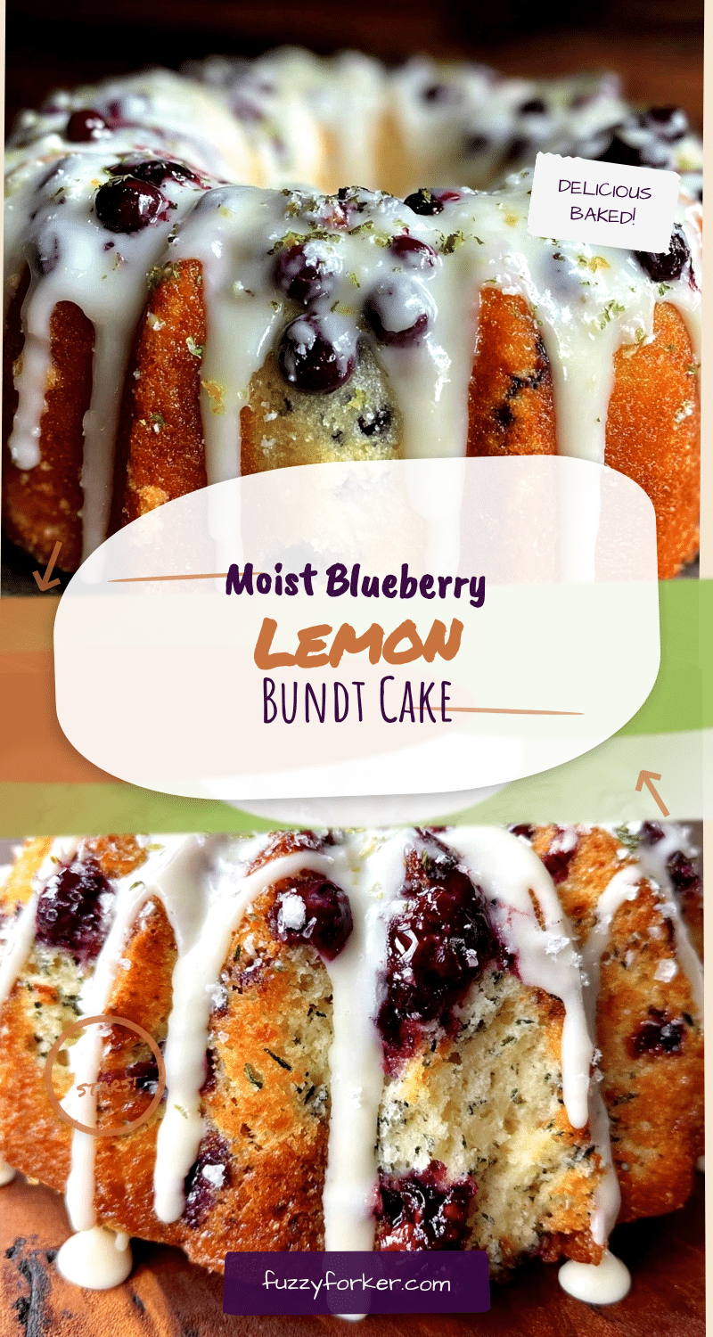 blueberry lemon bundt cake recipe