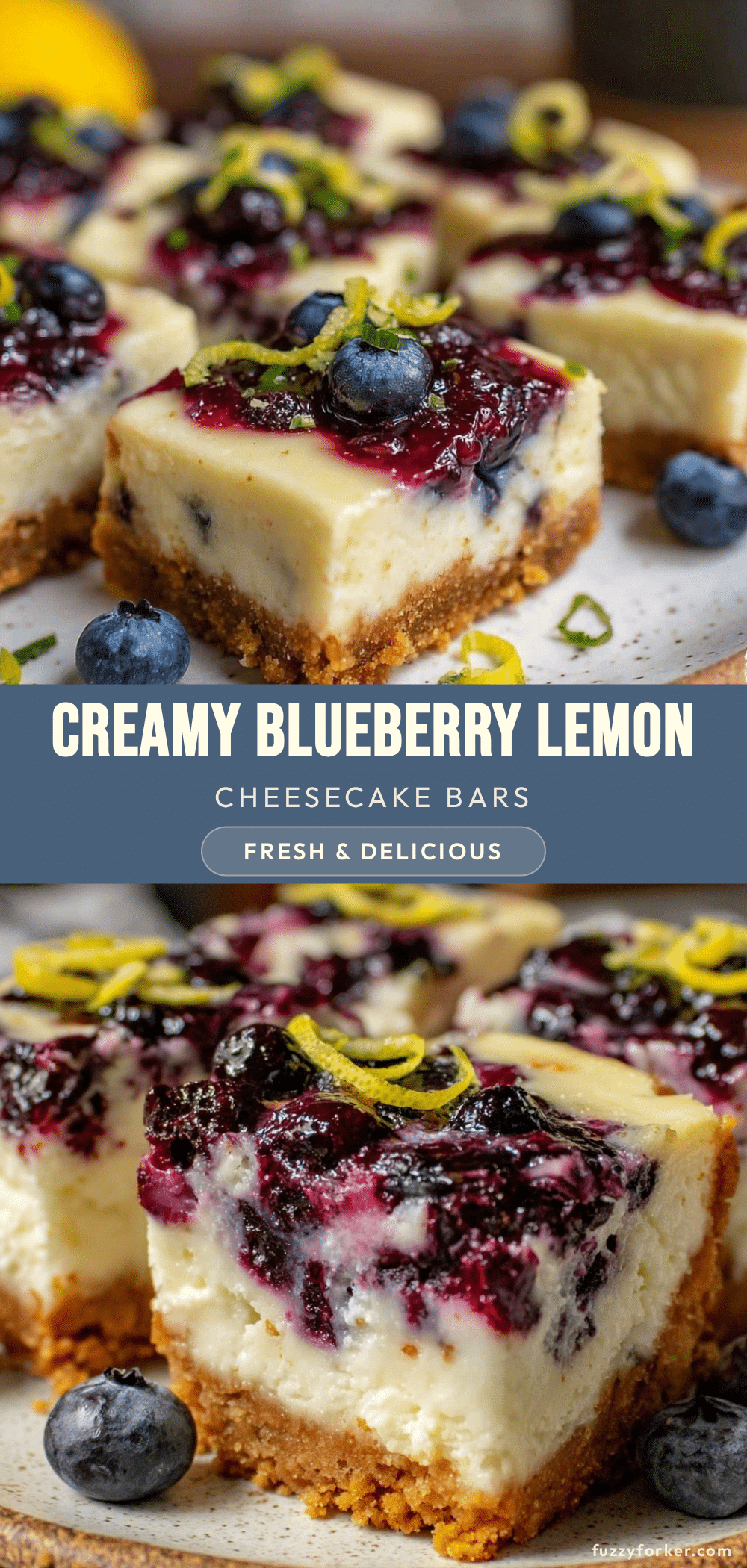 blueberry lemon cheesecake bars recipe