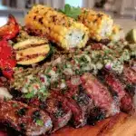 chimichurri flank steak - featured image