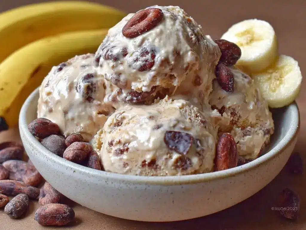 creamy coffee chocolate chip nice cream - featured image