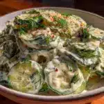 creamy cucumber salad - featured image