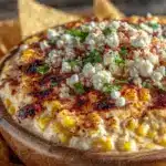 creamy elote dip - featured image