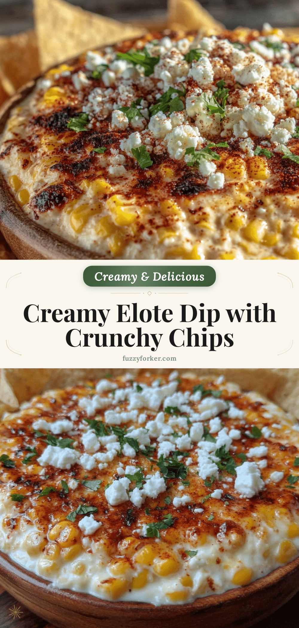 creamy elote dip recipe