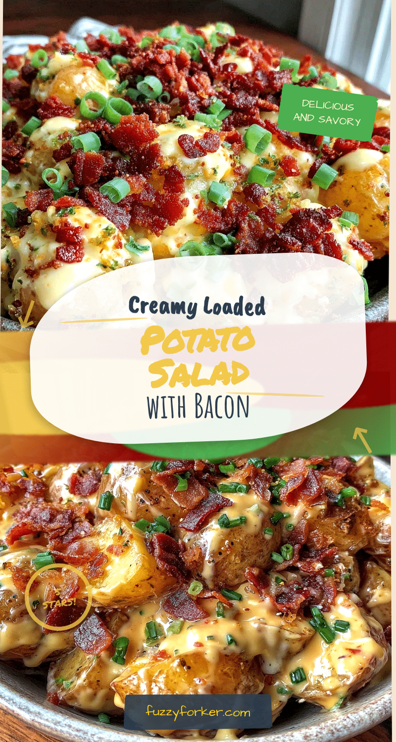 creamy loaded potato salad recipe