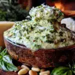 creamy pesto sauce recipe - featured image