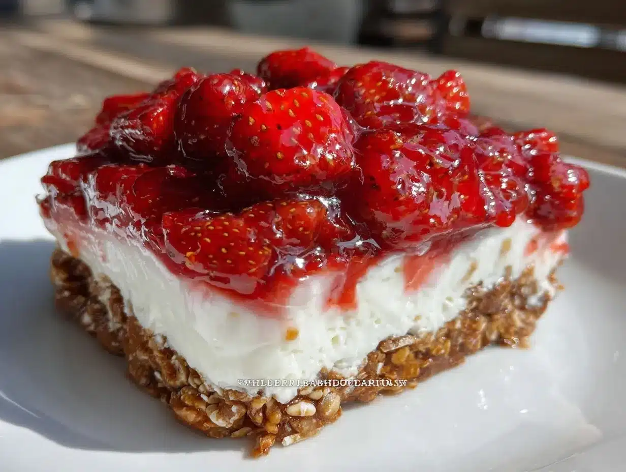 creamy strawberry pretzel salad preparation steps