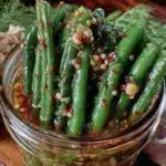 crisp dilly beans - featured image