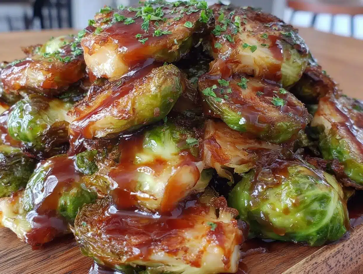 crispy air fryer brussels sprouts preparation steps