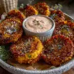 crispy fried green tomatoes - featured image