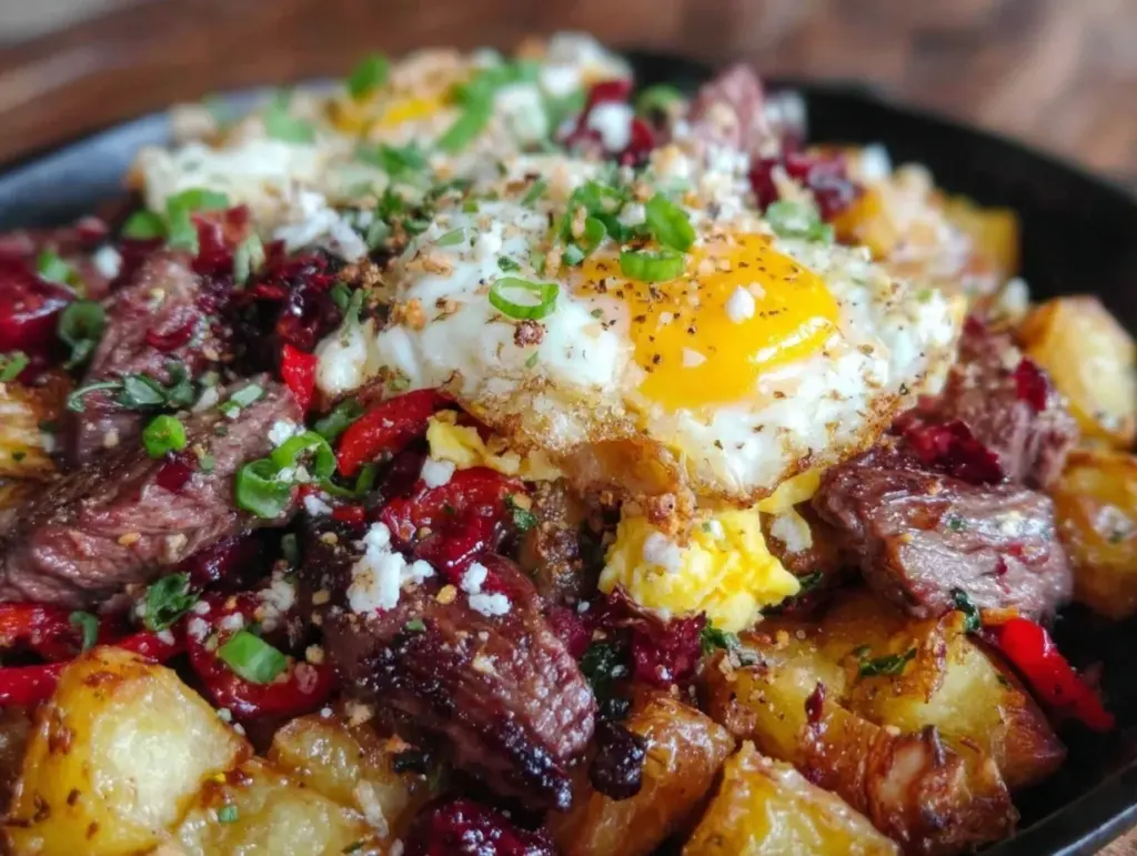 crispy loaded breakfast hash - featured image