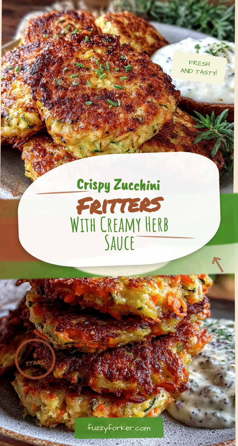 crispy zucchini fritters recipe