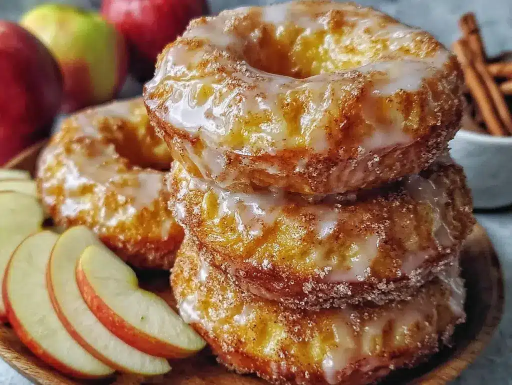 easy baked apple cider donuts - featured image