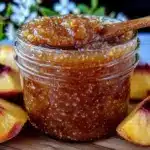 easy homemade peach butter - featured image