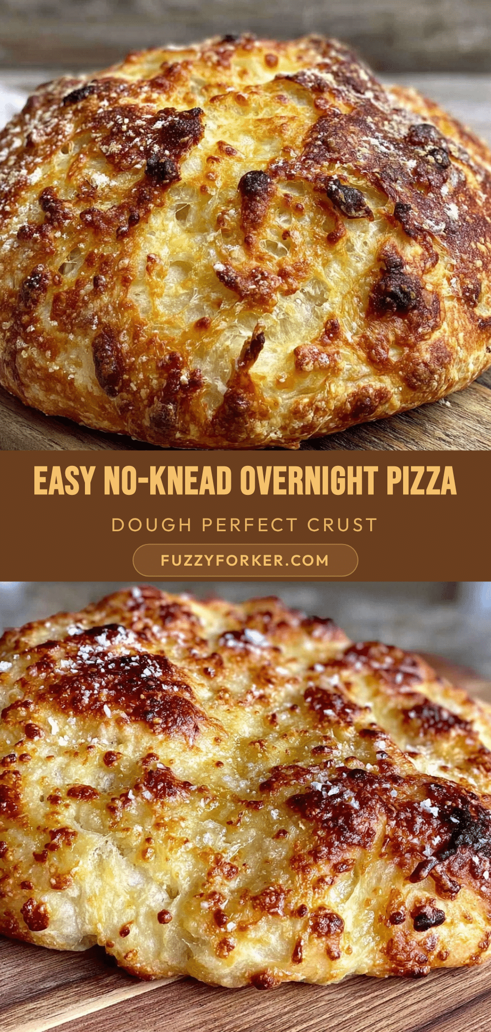 easy no-knead overnight pizza dough recipe
