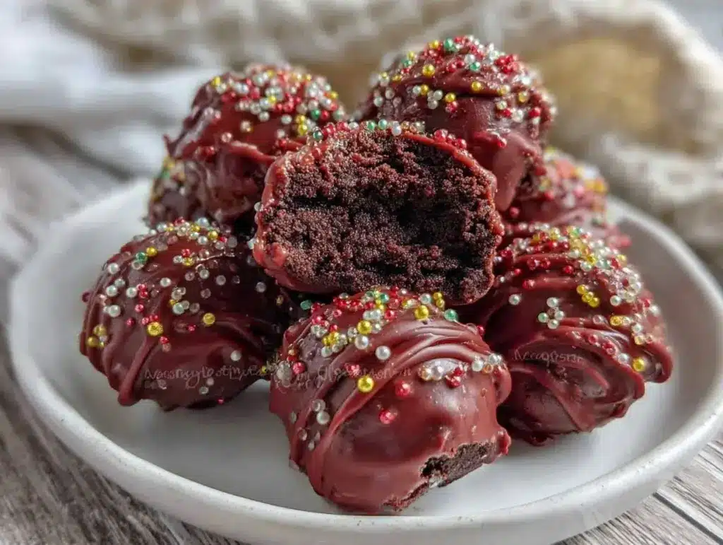Explosive Firecracker Oreo Truffles - featured image