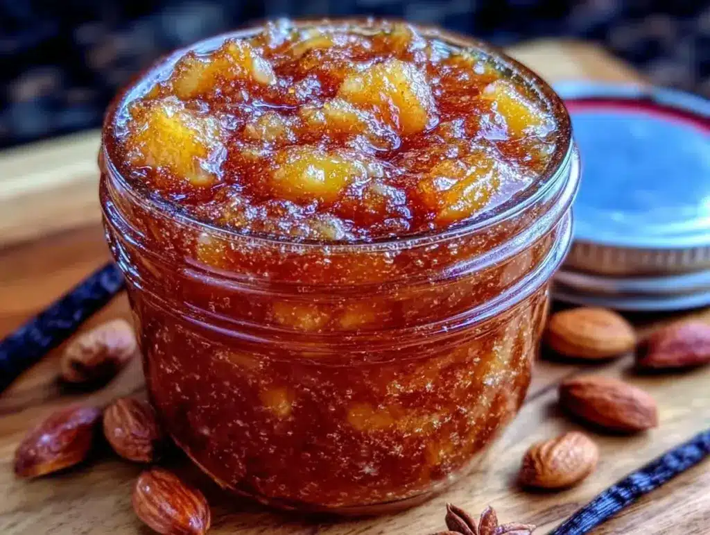 flavorful peach jam - featured image