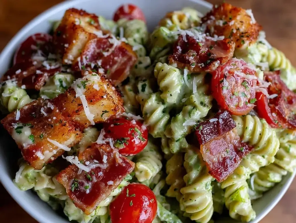Fresh BLT Pasta Salad - featured image