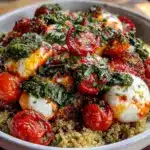 Fresh Caprese Quinoa Bowl - featured image