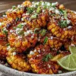 fresh grilled corn salad - featured image