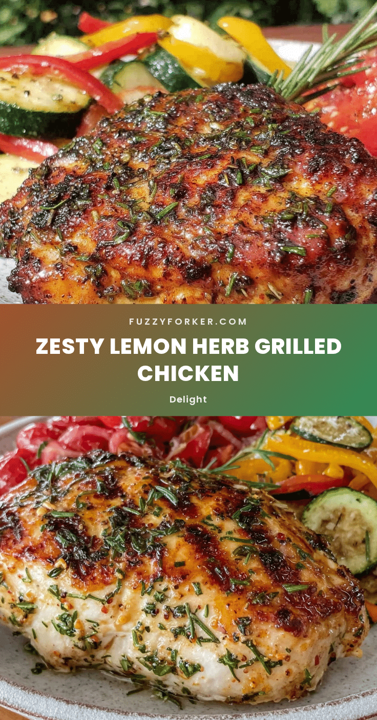 fresh lemon herb grilled chicken recipe