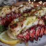 garlic butter grilled lobster tails - featured image