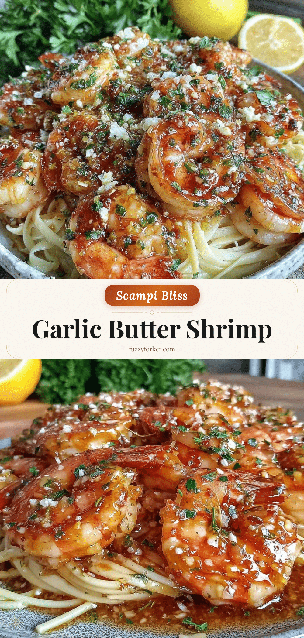 garlic butter shrimp scampi recipe