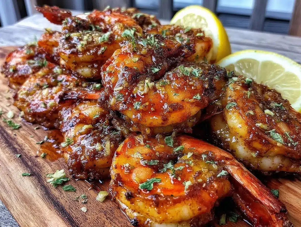 grilled cajun shrimp skewers preparation steps