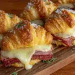 ham and cheese croissant sliders - featured image