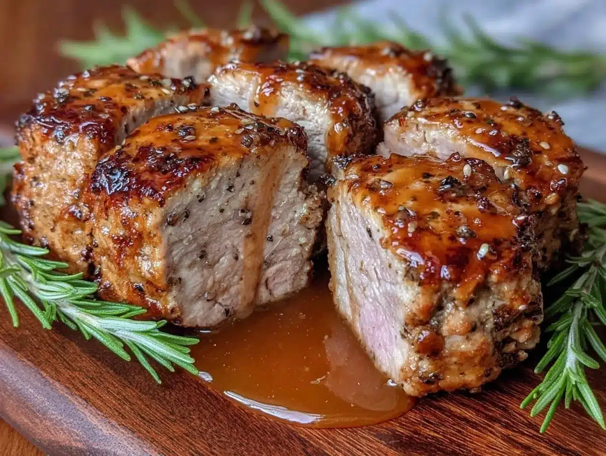 honey garlic slow cooker pork tenderloin preparation steps