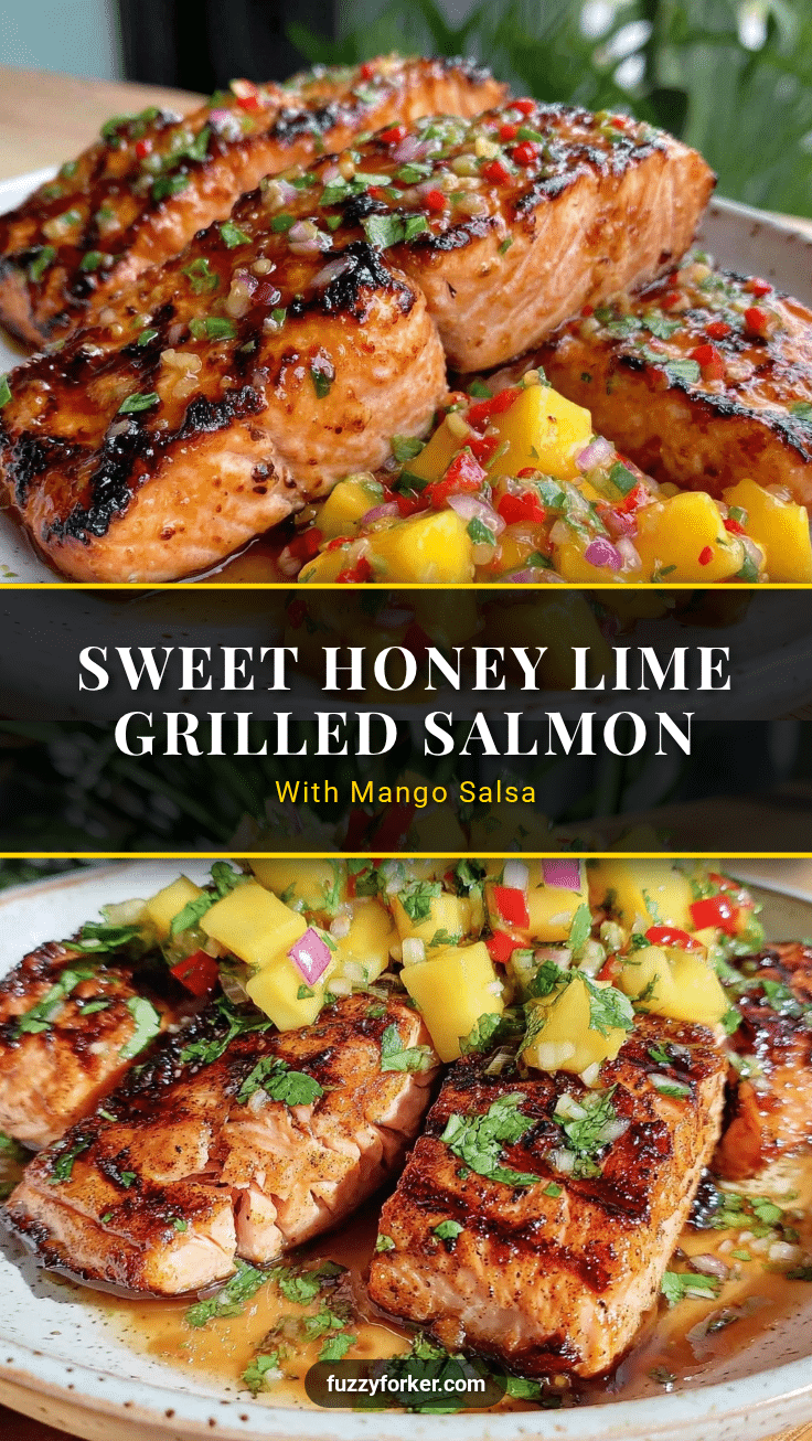 honey lime grilled salmon recipe