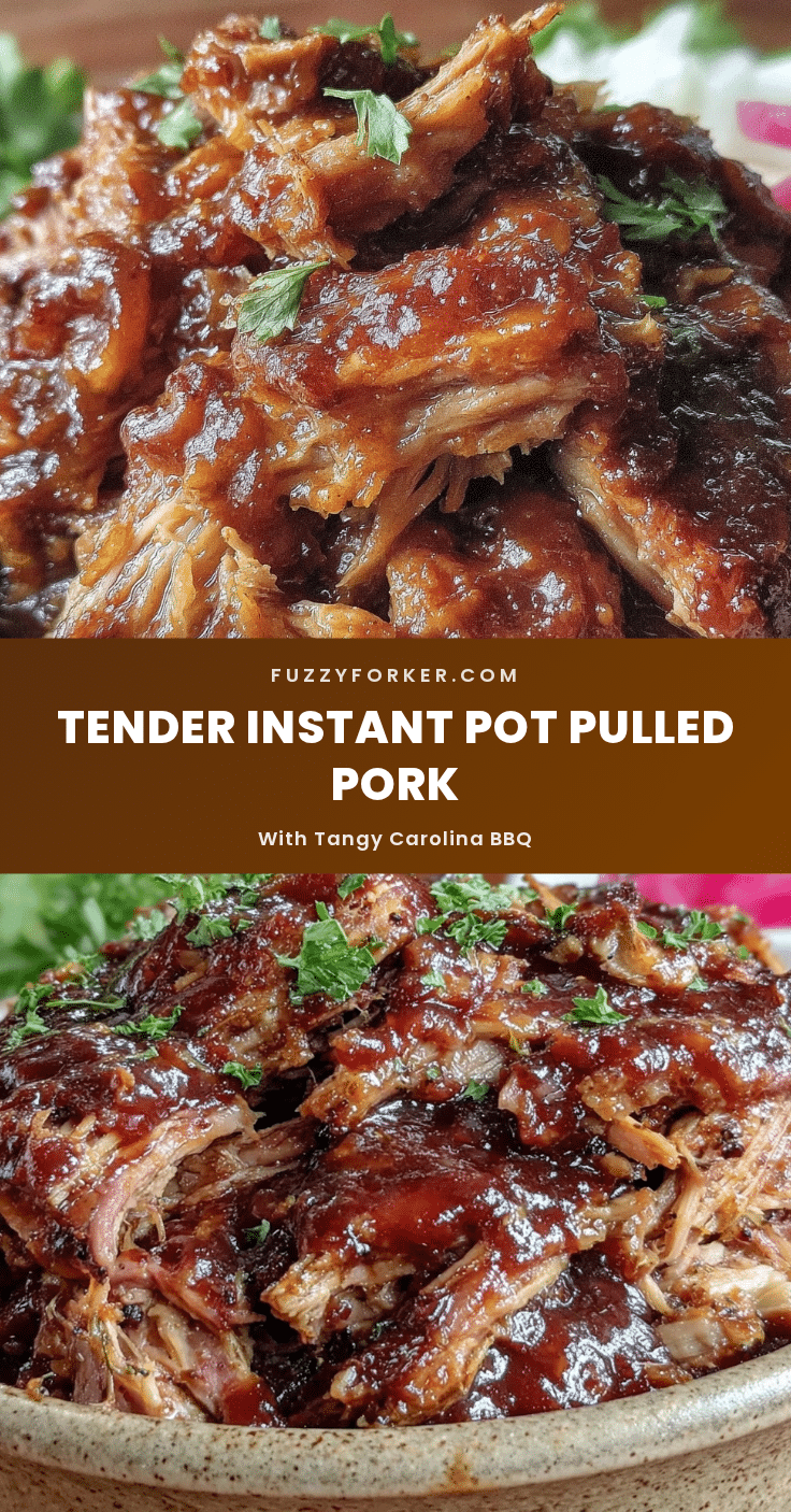 instant pot pulled pork recipe