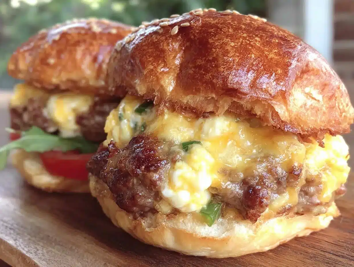 jalapeño popper stuffed burgers preparation steps