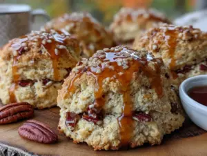 maple pecan scones - featured image