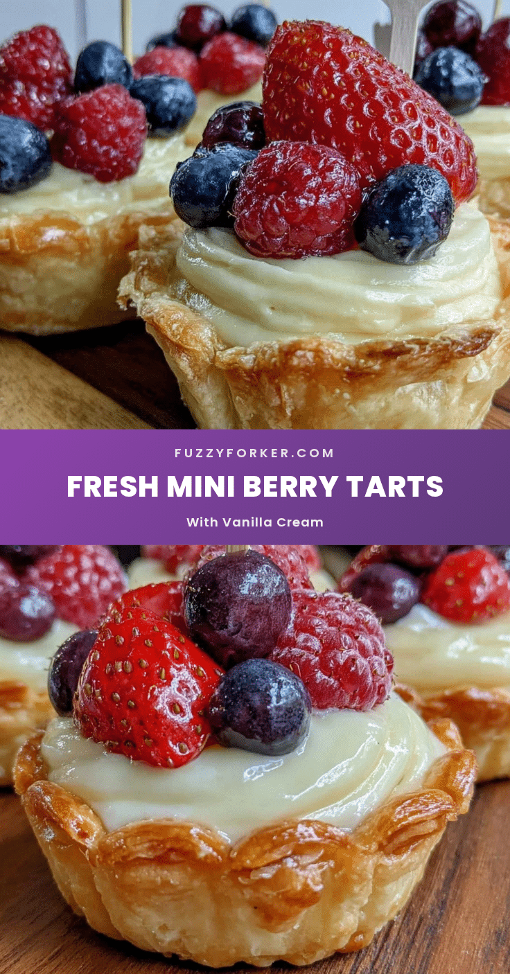 mini flag berry tarts recipe