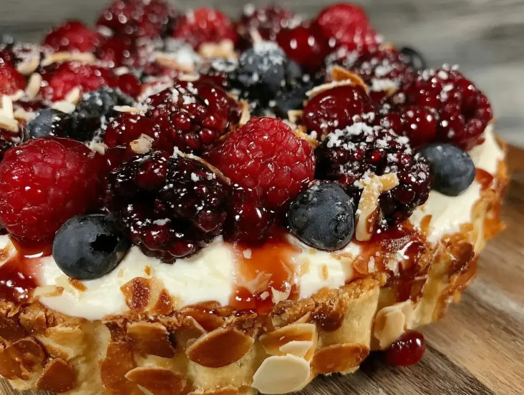 Mixed Berry Mascarpone Tart - featured image