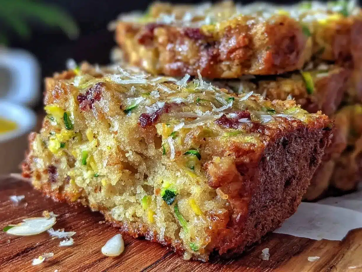 moist gluten-free zucchini bread preparation steps