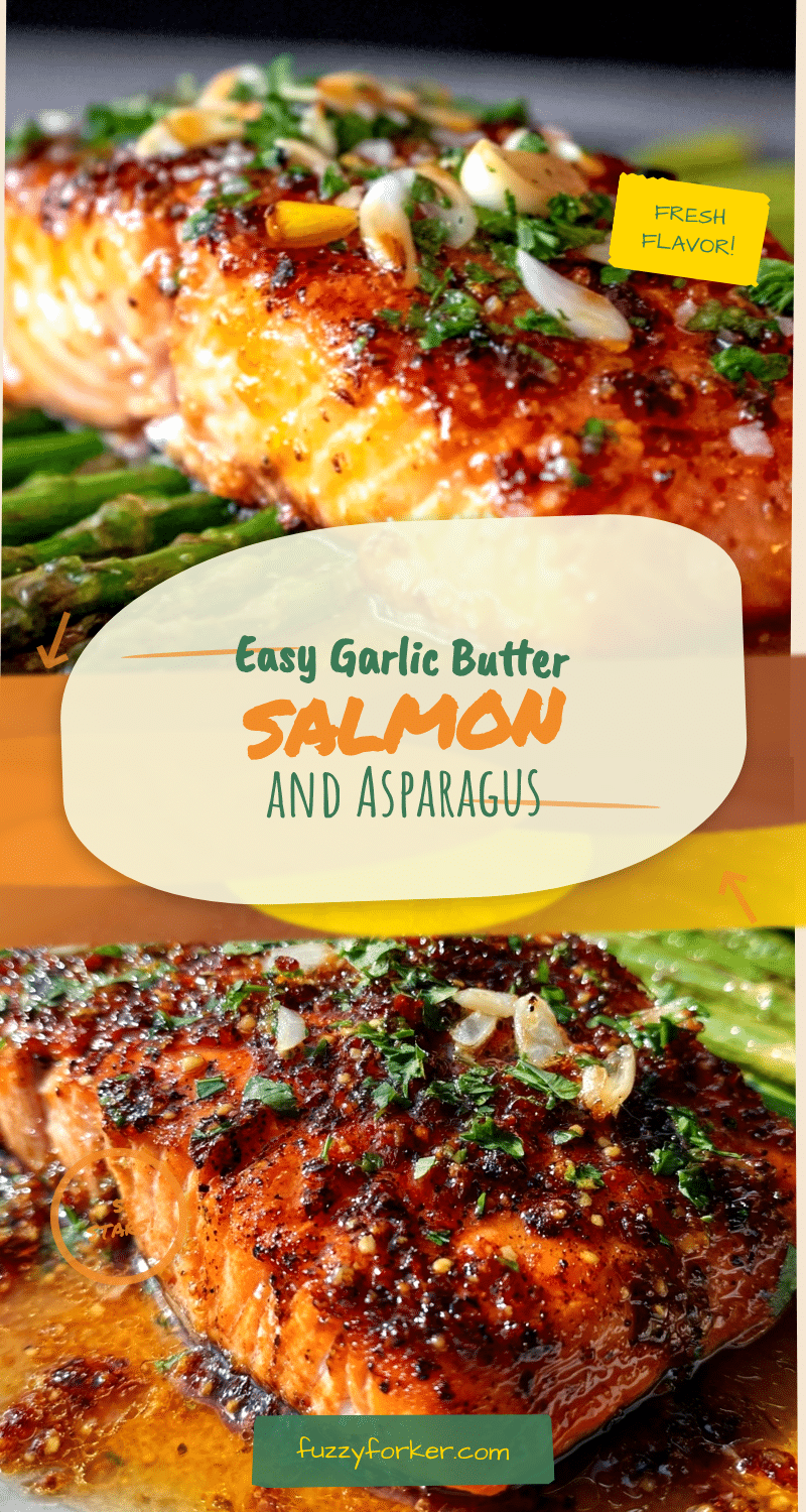 one-pan garlic butter salmon recipe