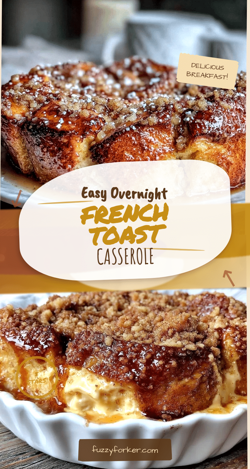 overnight french toast casserole recipe