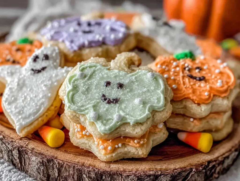 pastel Halloween sugar cookies - featured image