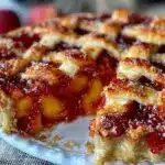 perfect fresh peach pie - featured image