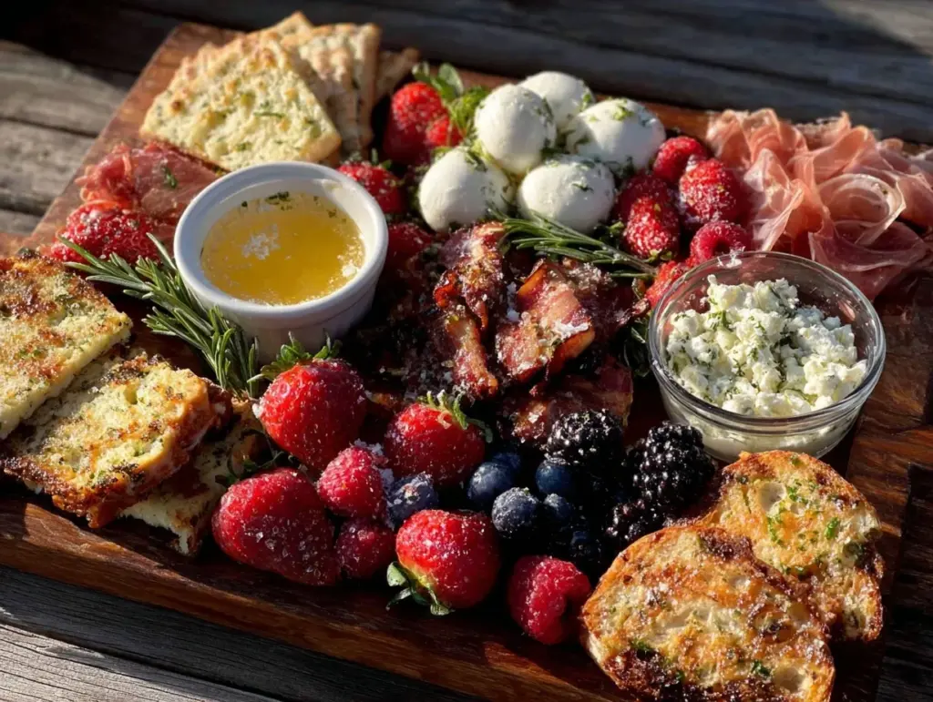 perfect patriotic charcuterie board - featured image