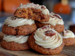 pumpkin spice cookies - featured image