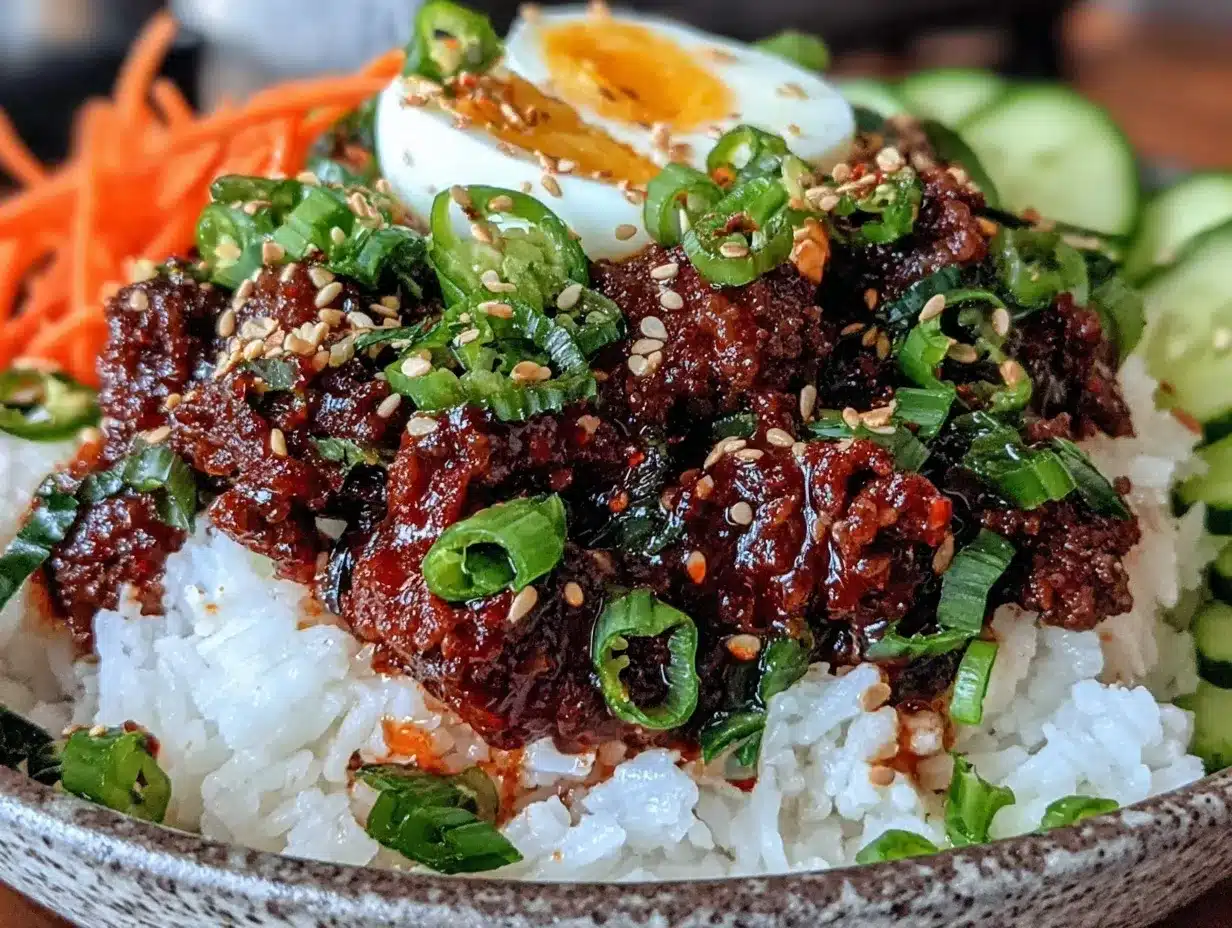 quick korean beef bowl preparation steps