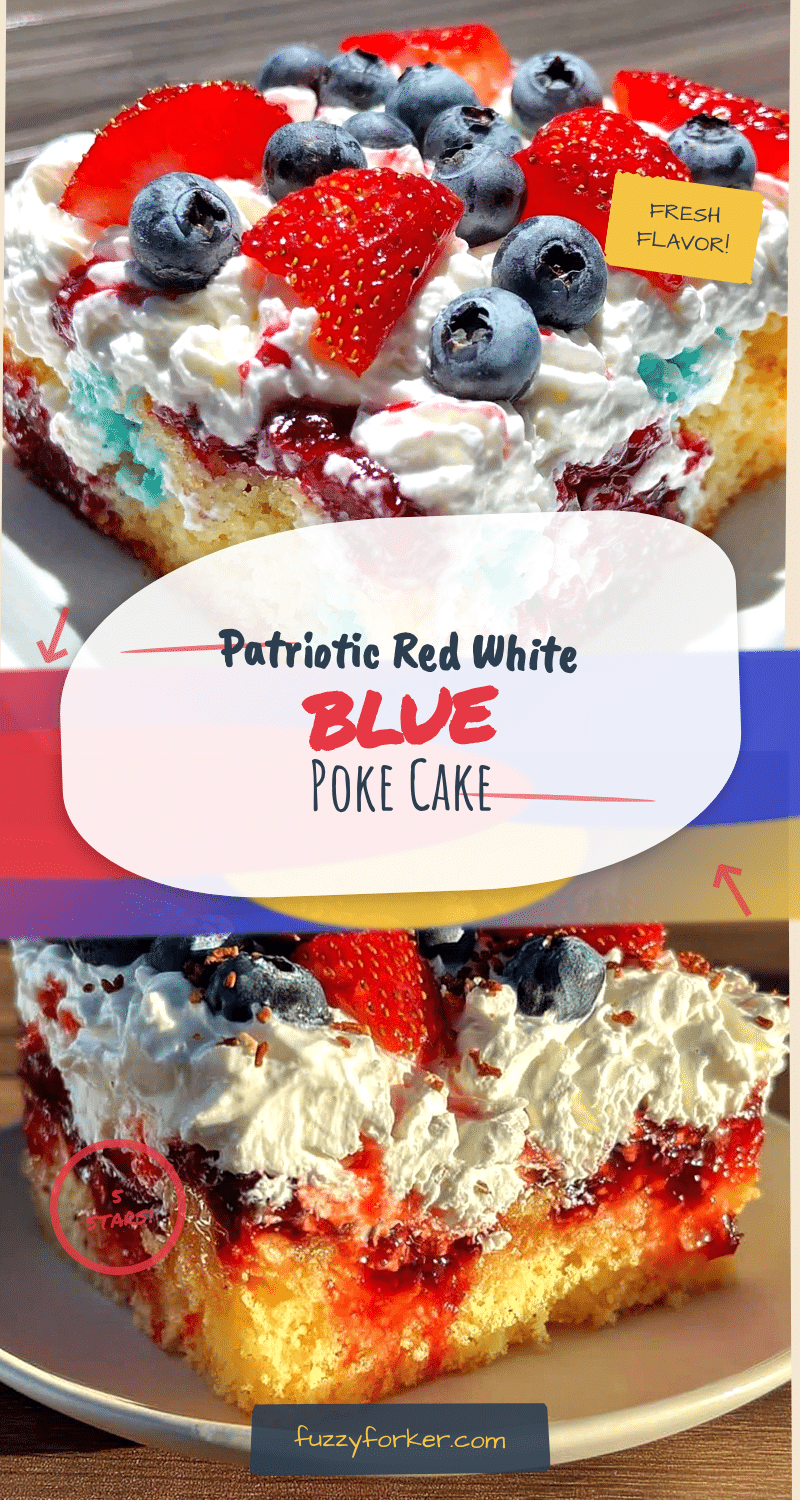red white and blue poke cake recipe