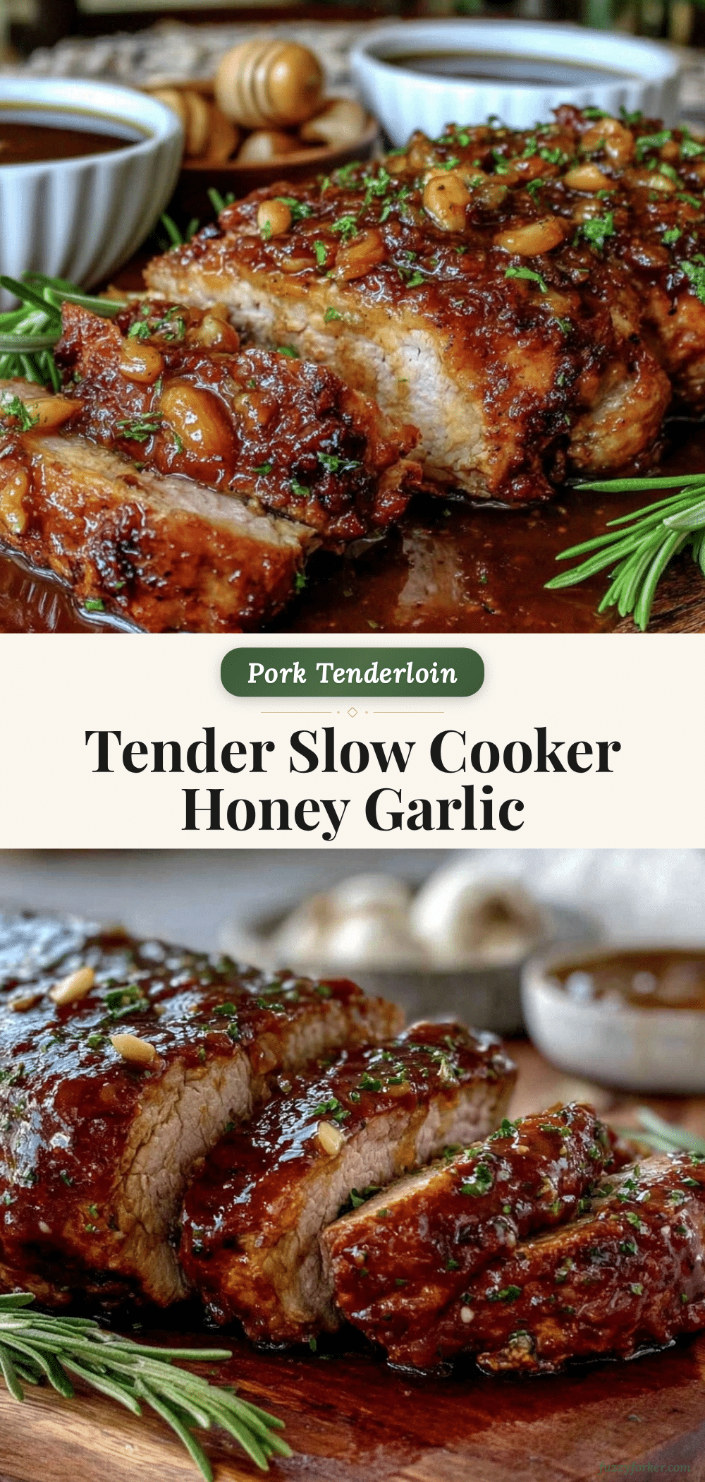 slow cooker honey garlic pork tenderloin recipe