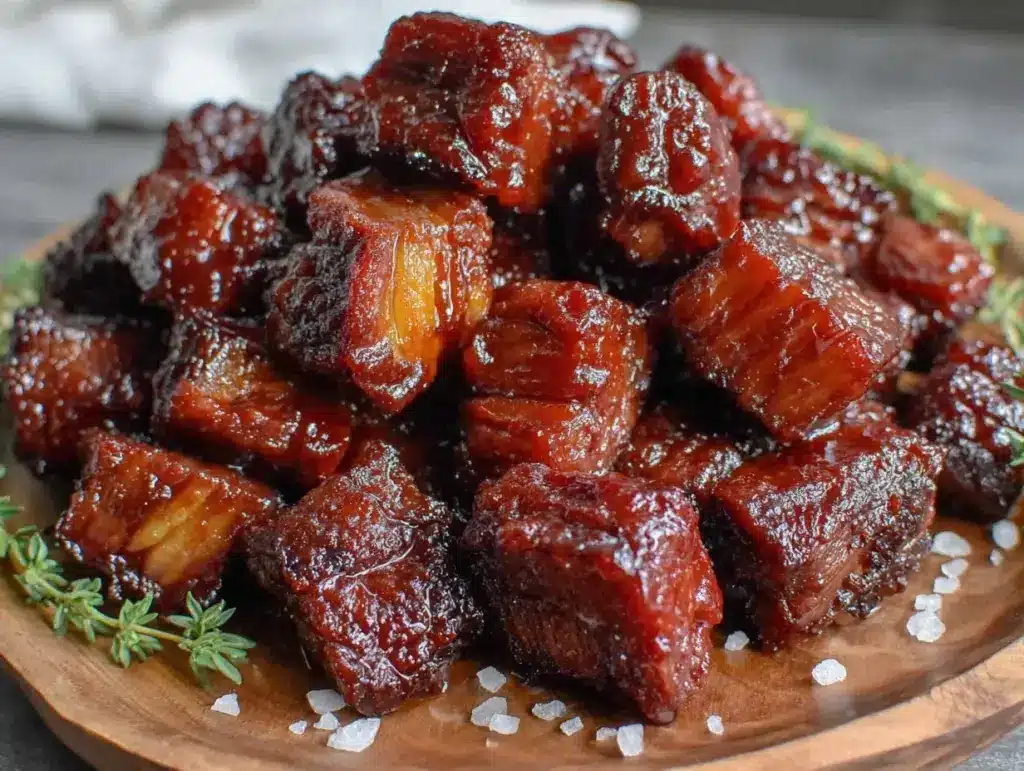 smoked brisket burnt ends - featured image