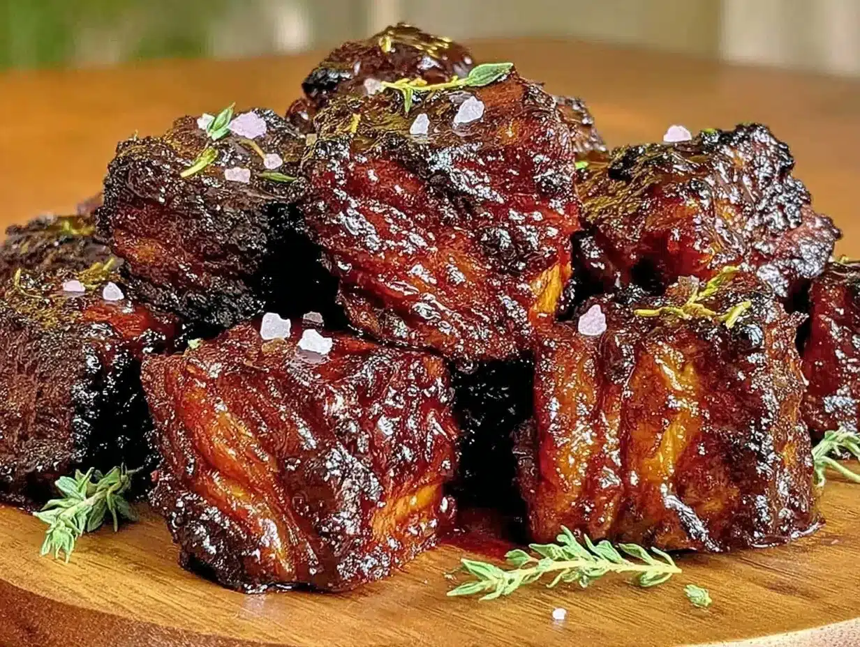 smoked brisket burnt ends preparation steps