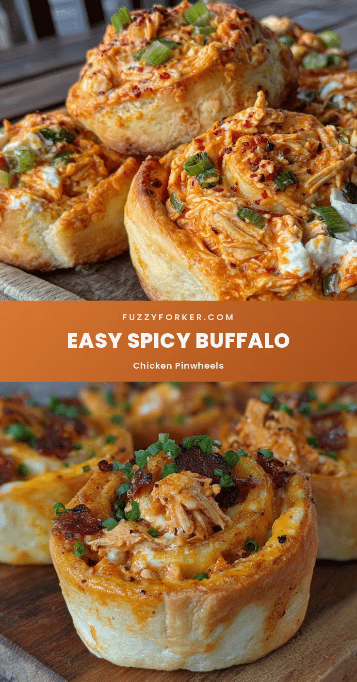 spicy buffalo chicken pinwheels recipe